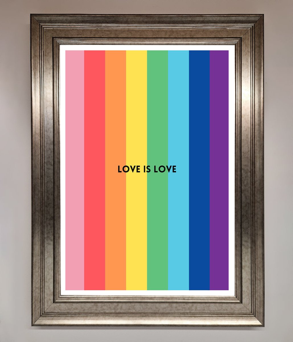 Love Is Love Framed Print-5