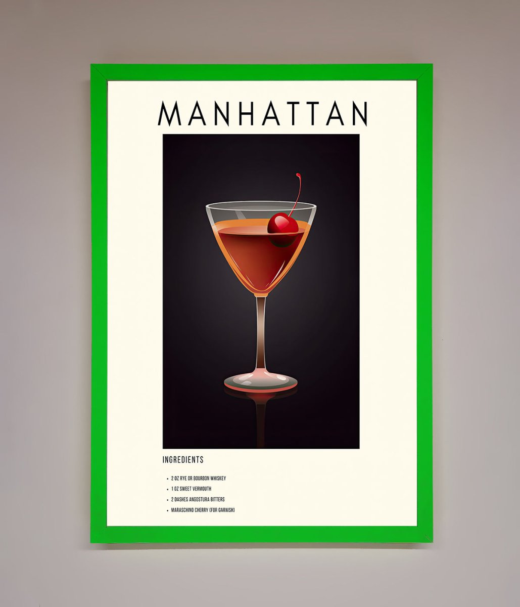 Manhattan A1 Framed Print-11