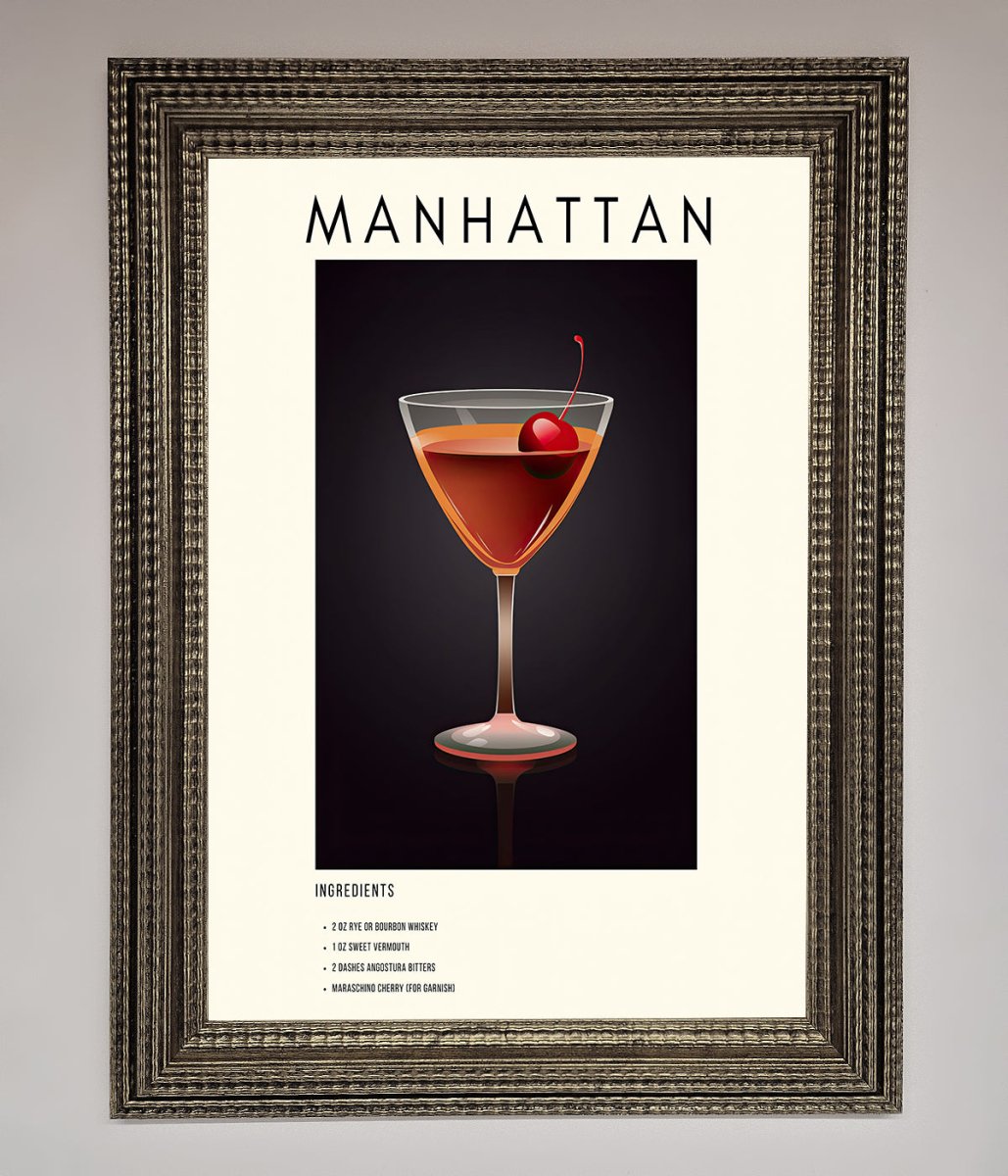 Manhattan A1 Framed Print-16