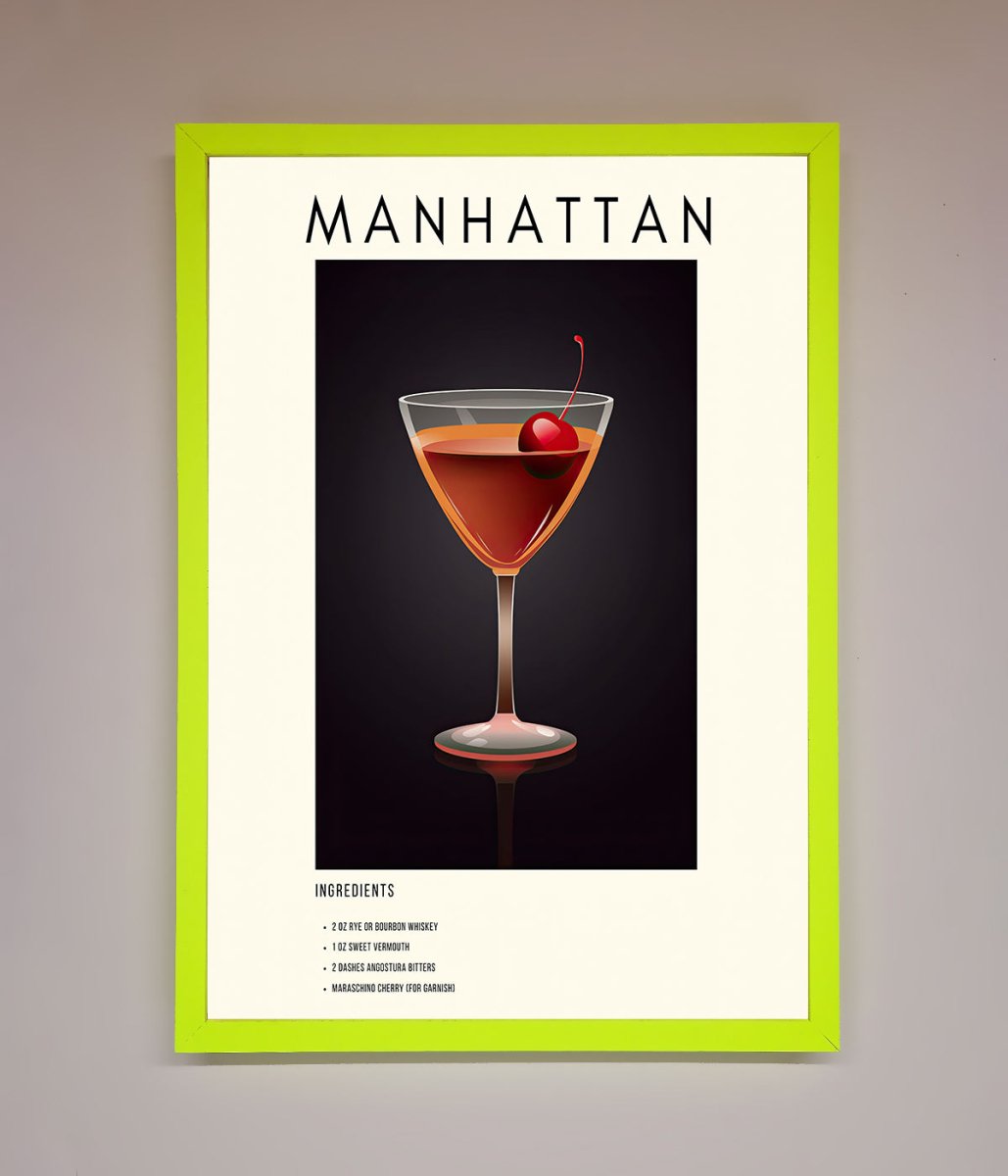 Manhattan A1 Framed Print-12
