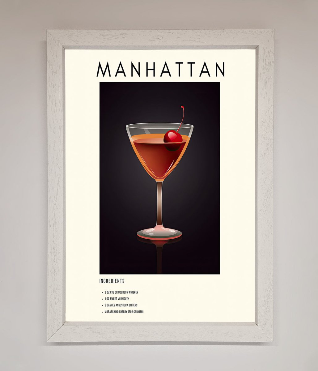 Manhattan A1 Framed Print-2