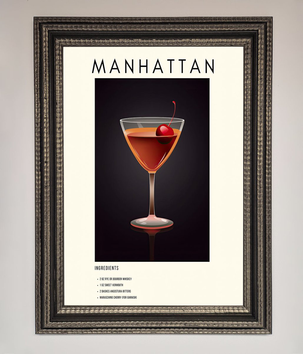 Manhattan A1 Framed Print-17