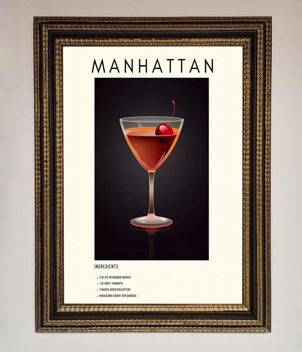 Manhattan A1 Framed Print-18
