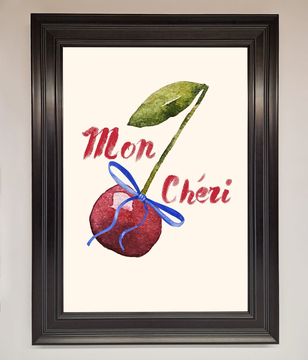 Mon Cheri Cherry Framed Wall Art-6