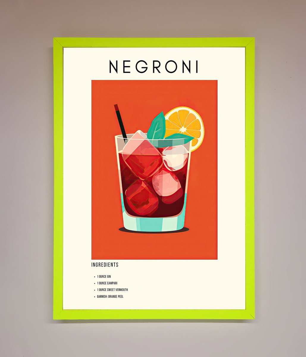 Negroni Framed Wall Art-12