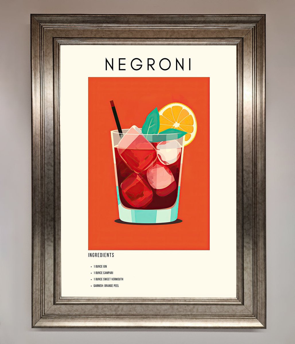 Negroni Framed Wall Art-5