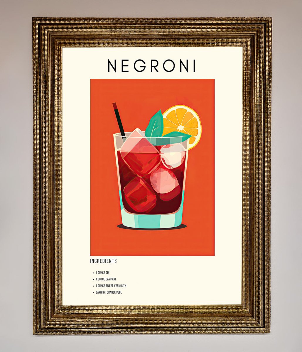Negroni Framed Wall Art-15