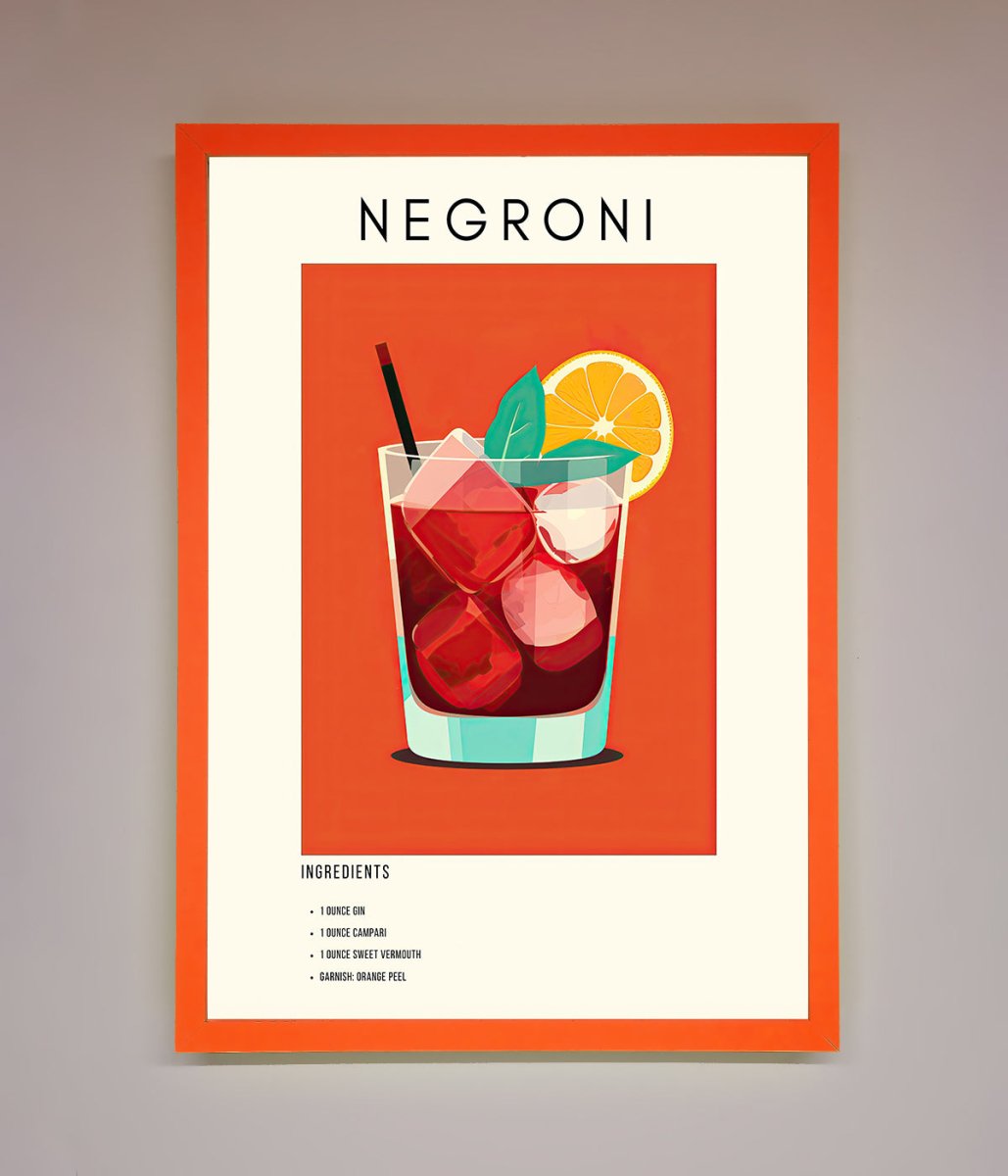 Negroni Framed Wall Art-0