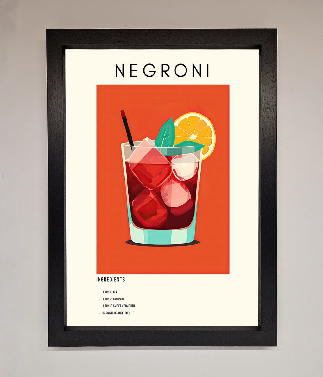 Negroni Framed Wall Art-1