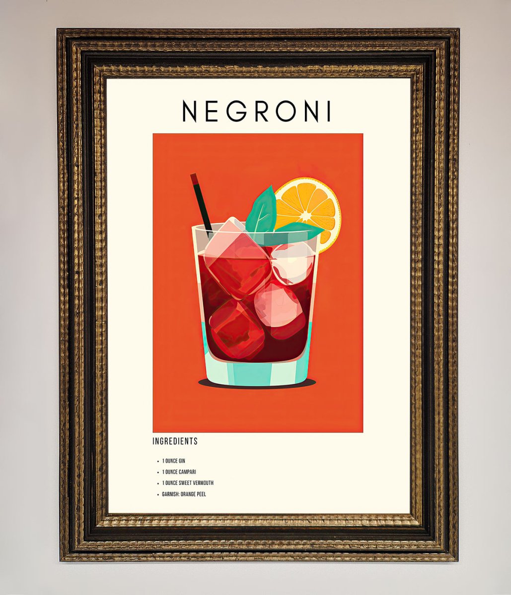 Negroni Framed Wall Art-18