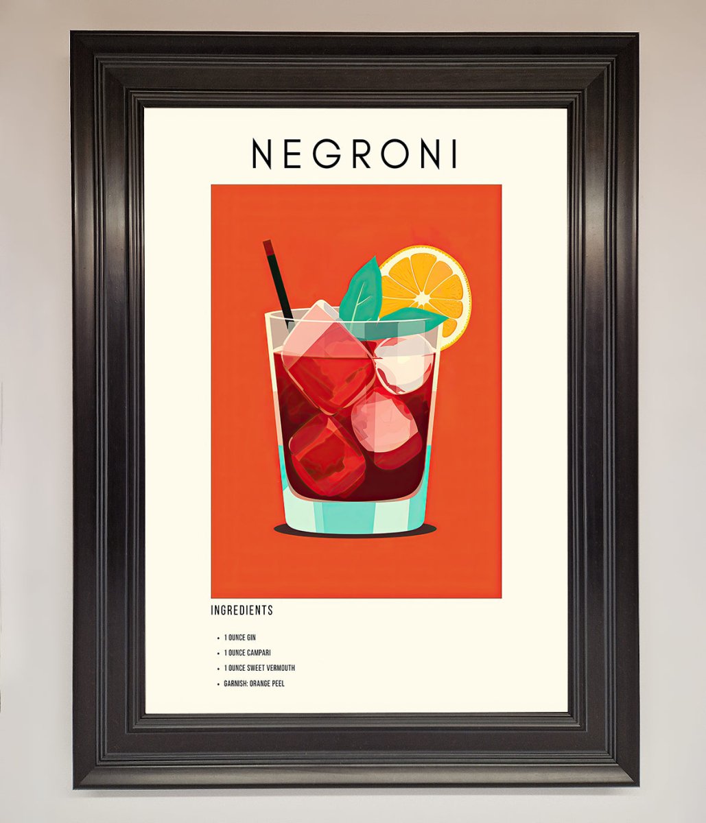 Negroni Framed Wall Art-6