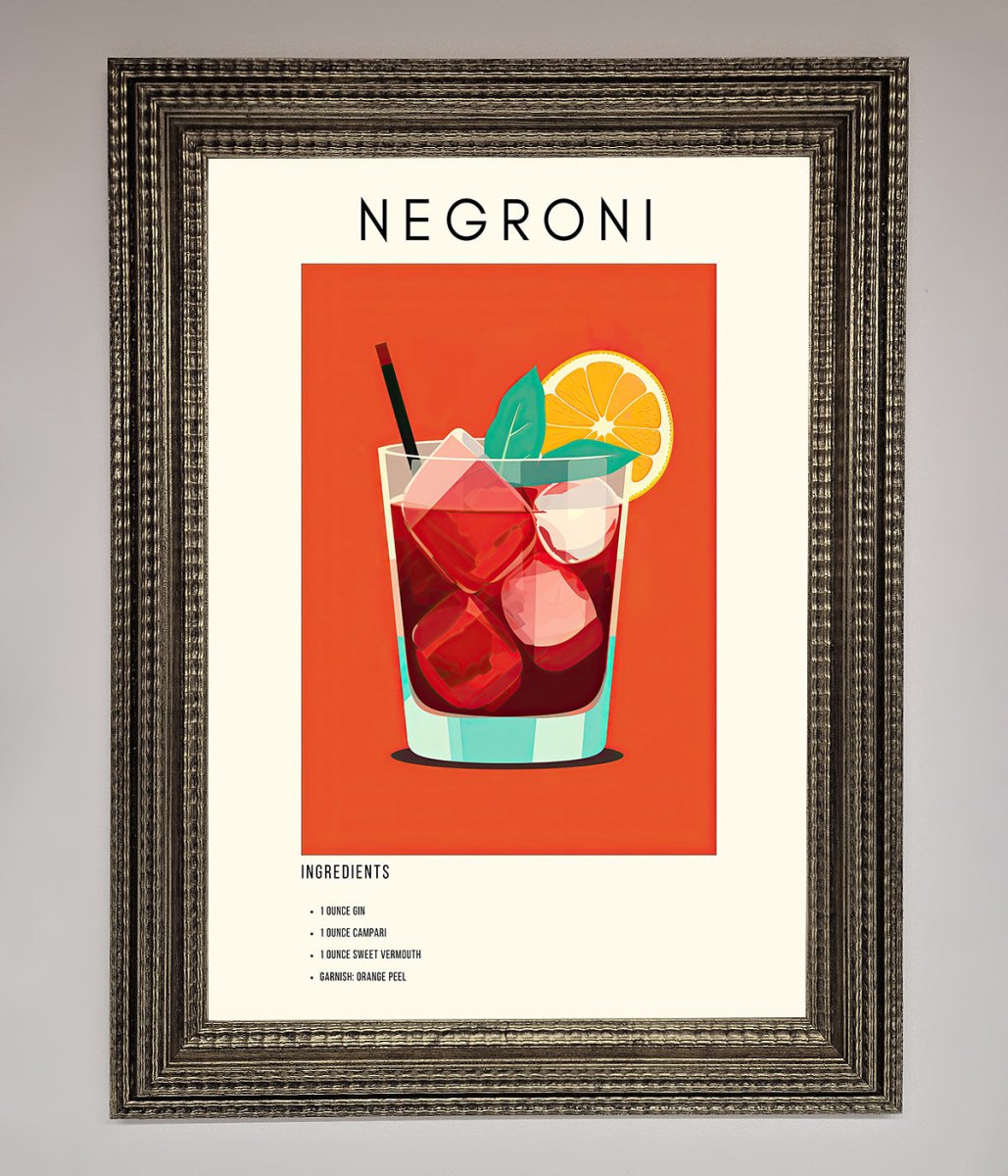 Negroni Framed Wall Art-16