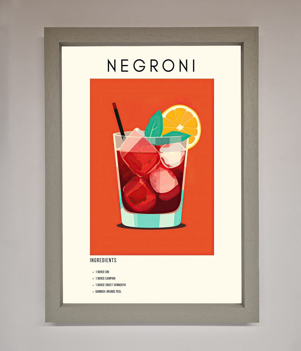 Negroni Framed Wall Art-3
