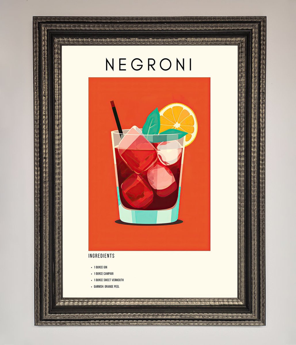 Negroni Framed Wall Art-17