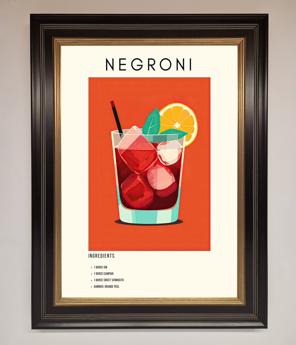 Negroni Framed Wall Art-9