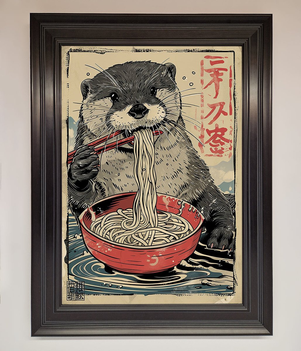 Noodles Otter Framed Wall Art-6