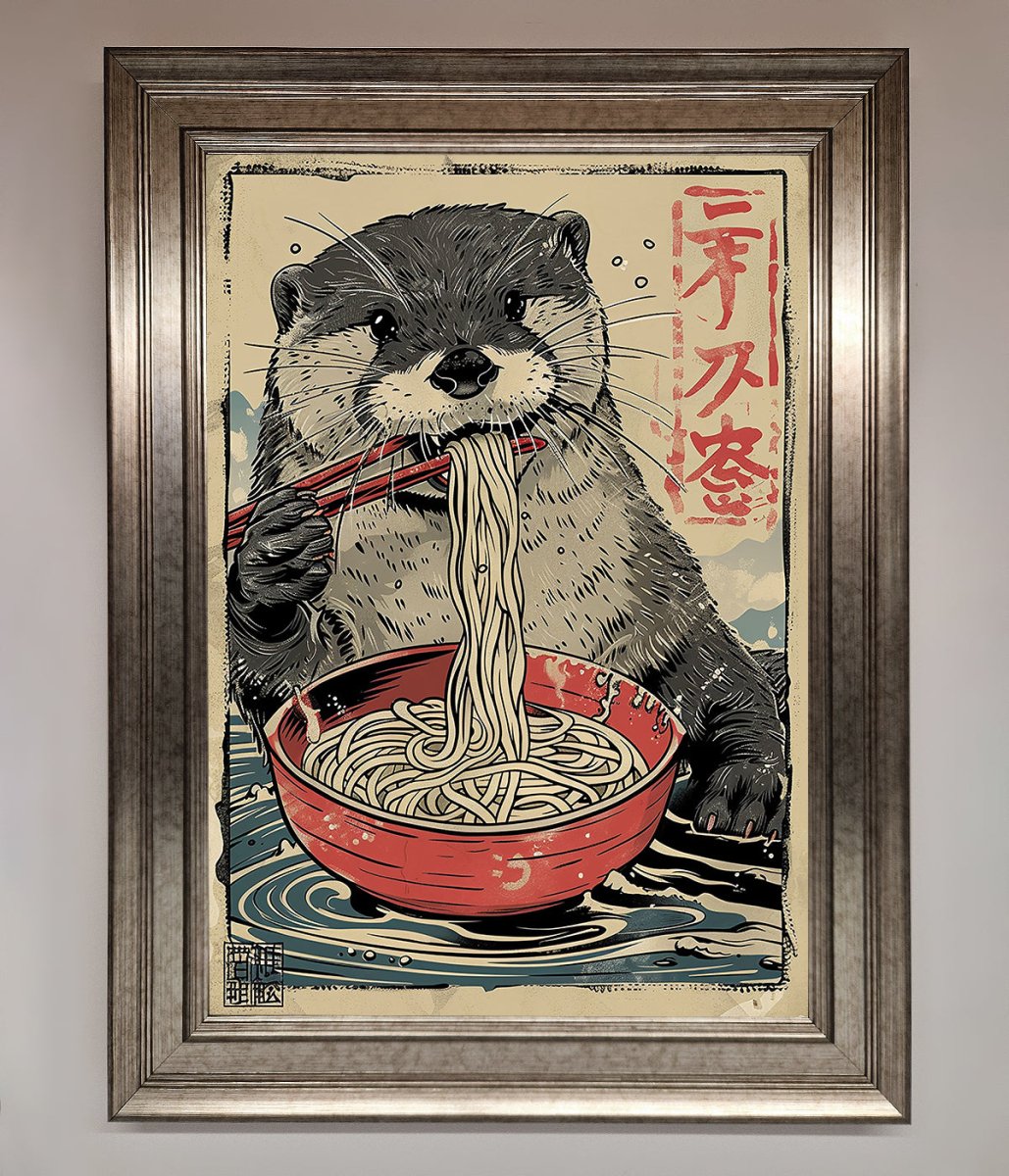 Noodles Otter Framed Wall Art-5