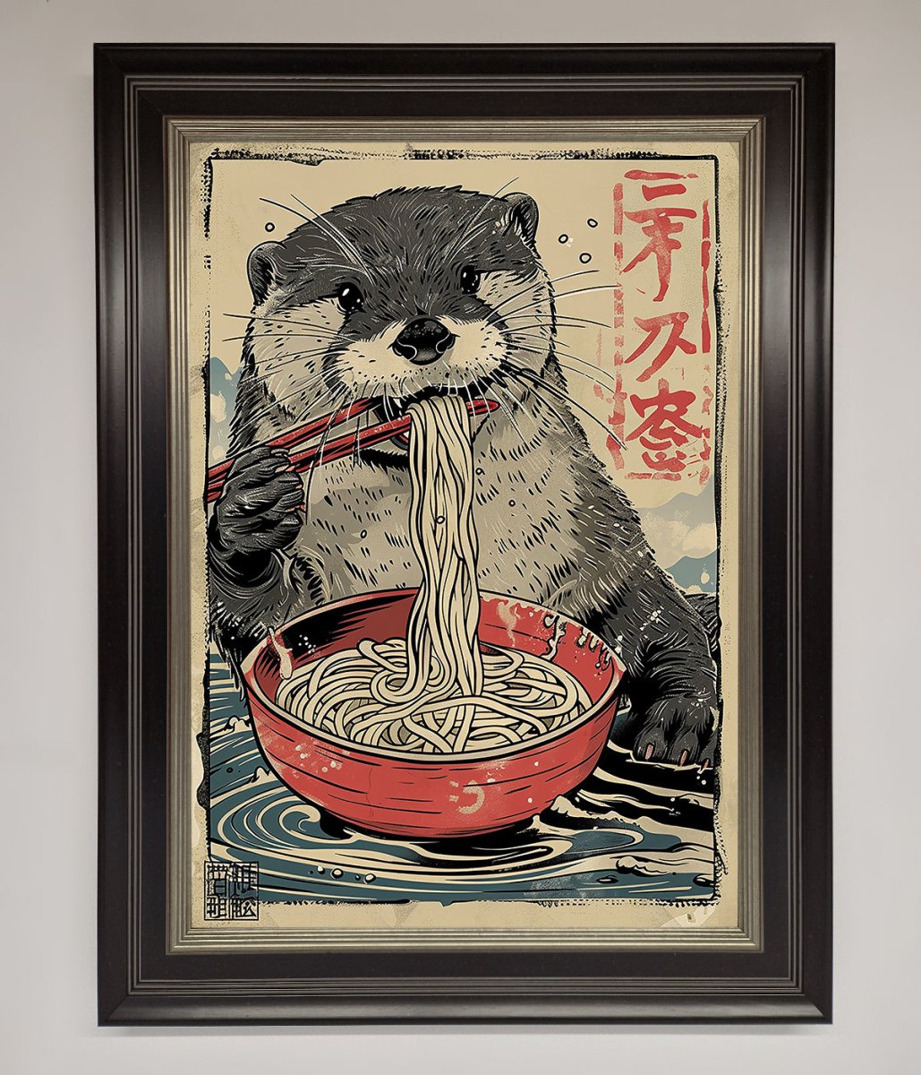 Noodles Otter Framed Wall Art-8
