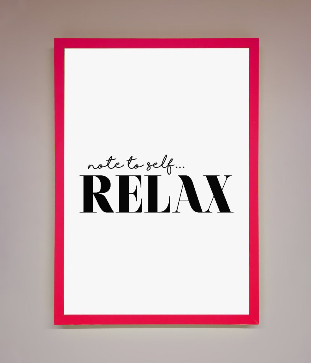 Not to Self Motivational quote Framed Wall Art-14