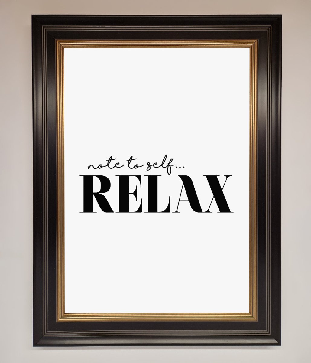 Not to Self Motivational quote Framed Wall Art-9
