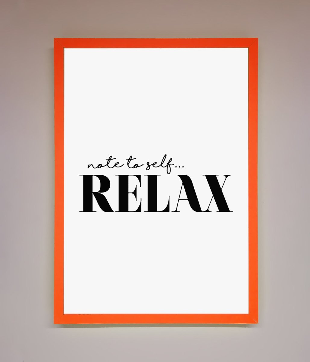 Not to Self Motivational quote Framed Wall Art-11