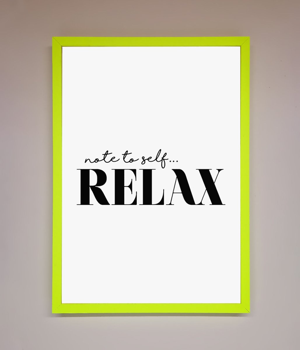 Not to Self Motivational quote Framed Wall Art-13