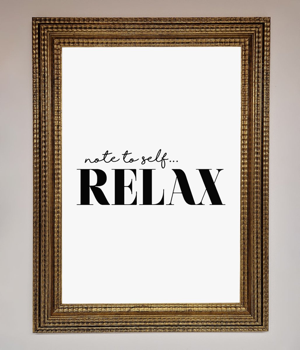 Not to Self Motivational quote Framed Wall Art-15