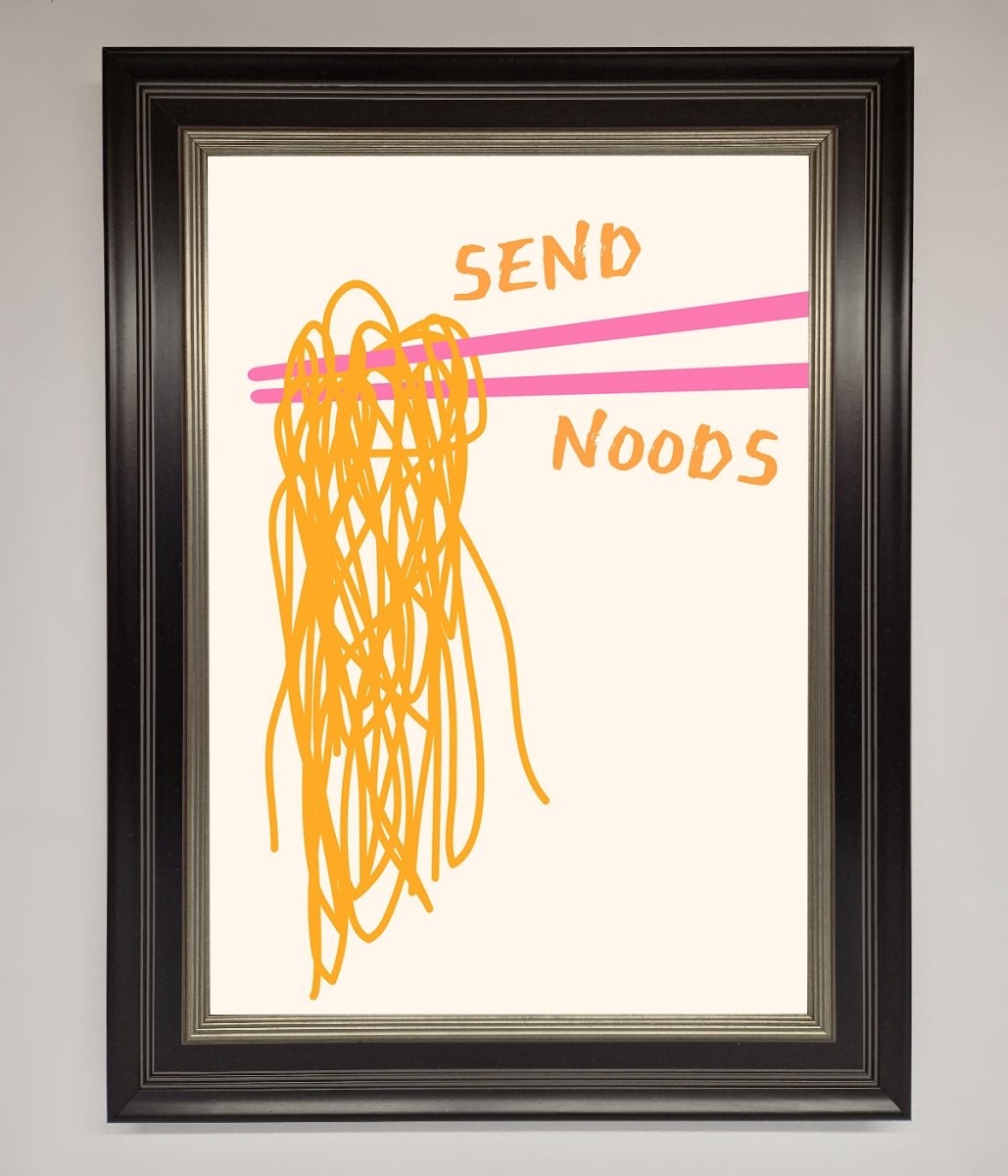 Send Noods Framed Poster-8