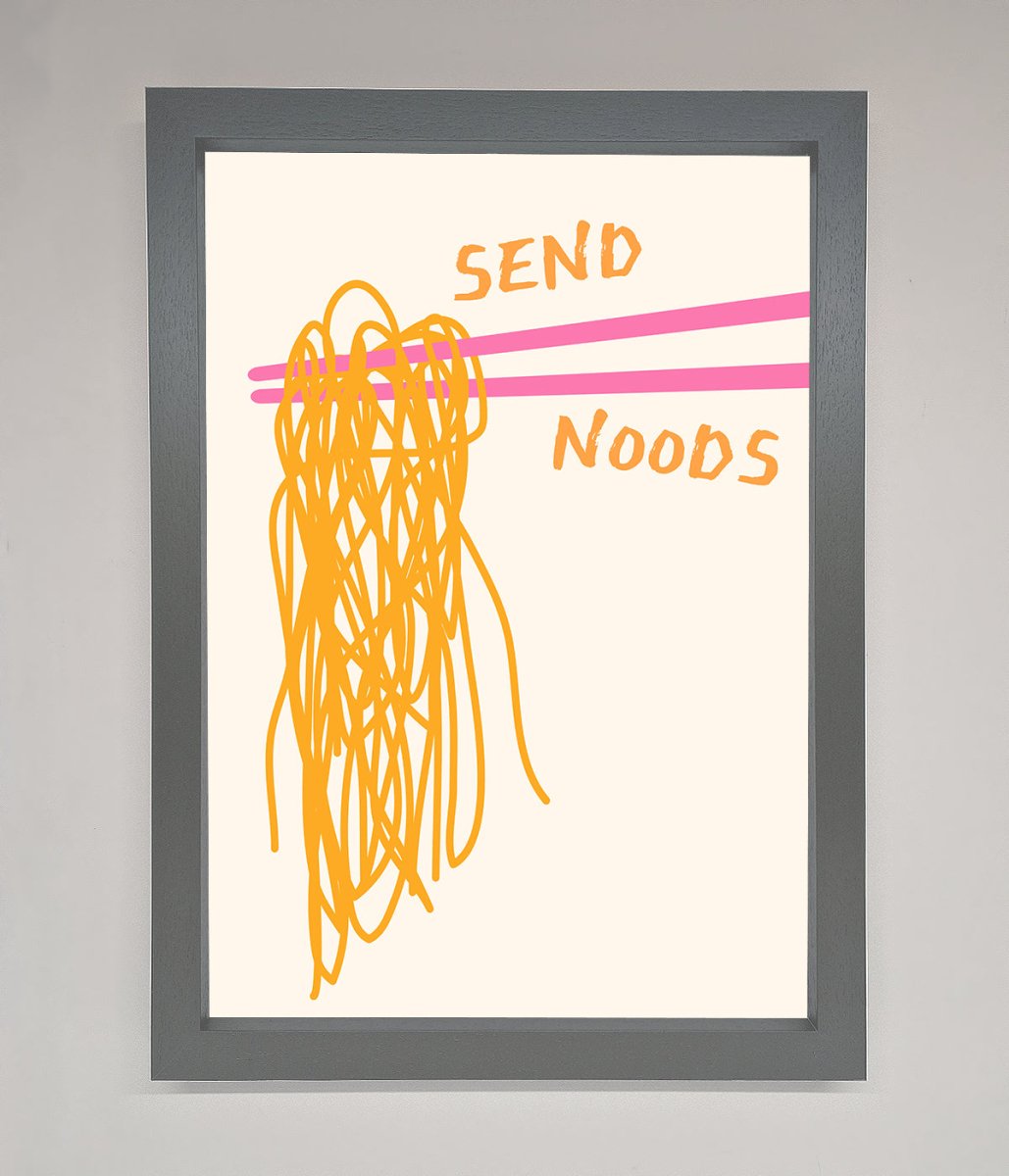 Send Noods Framed Poster-4