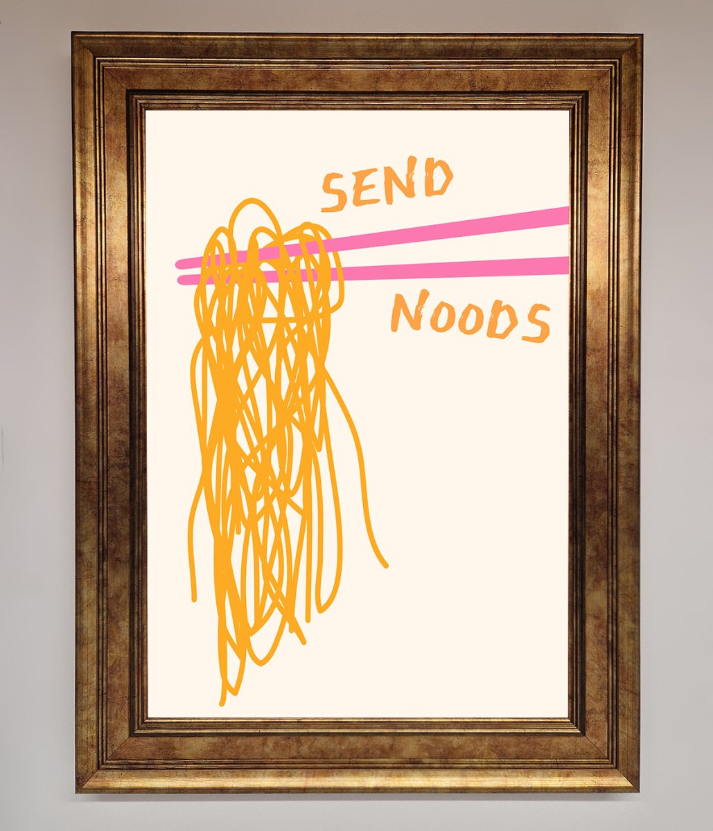 Send Noods Framed Poster-7