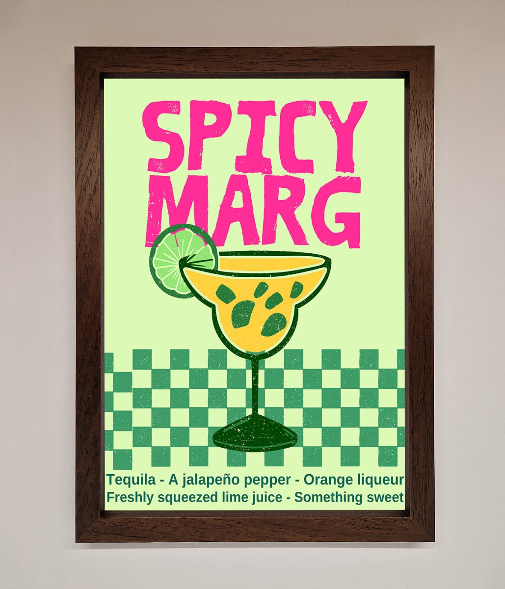 Spicy Marg Framed Poster-10