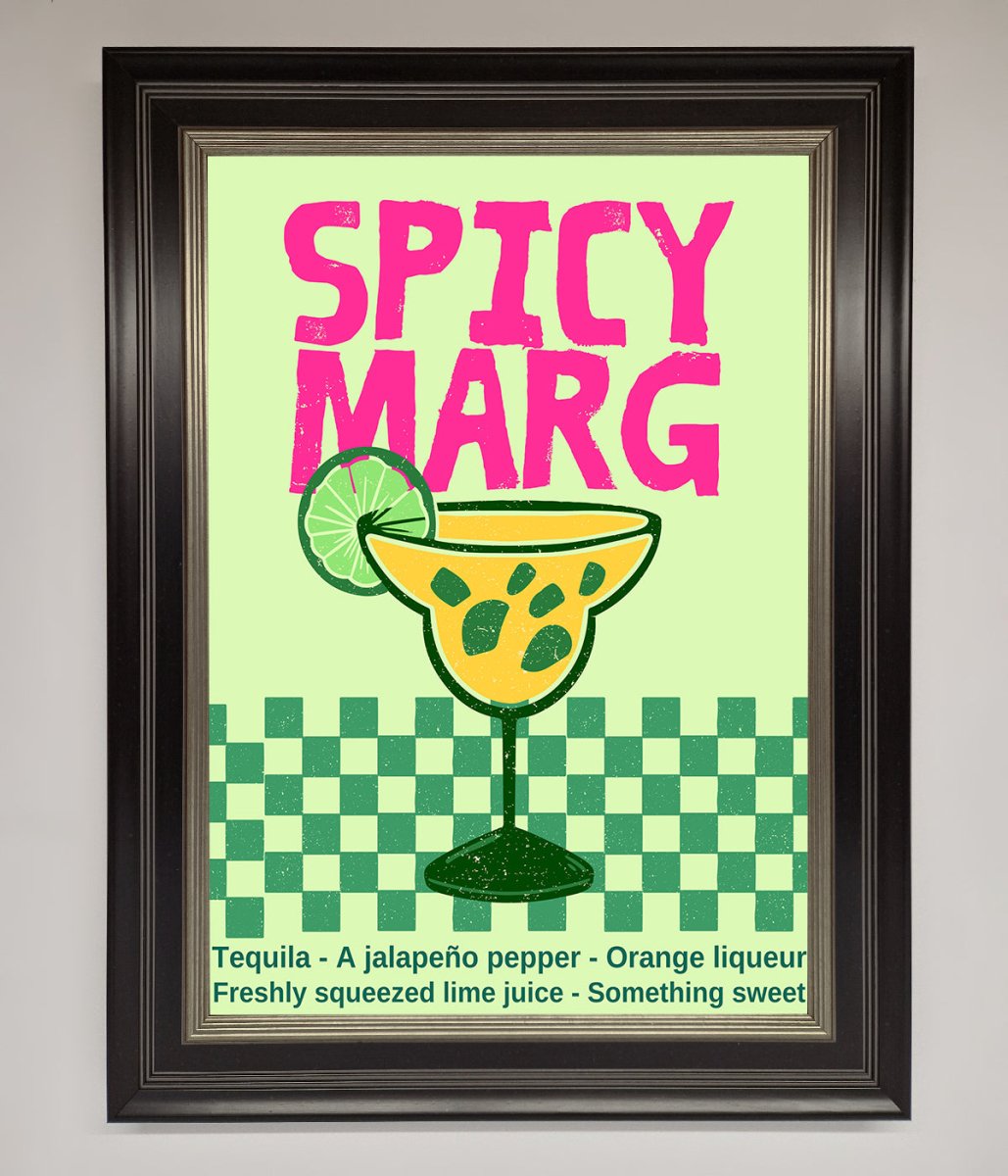 Spicy Marg Framed Poster-8