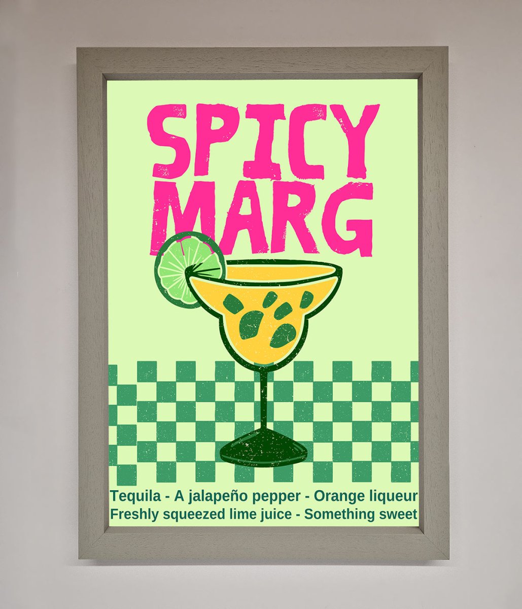 Spicy Marg Framed Poster-3