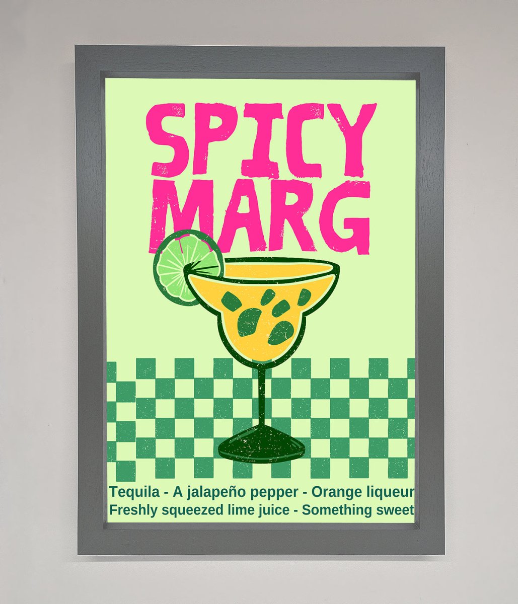 Spicy Marg Framed Poster-4