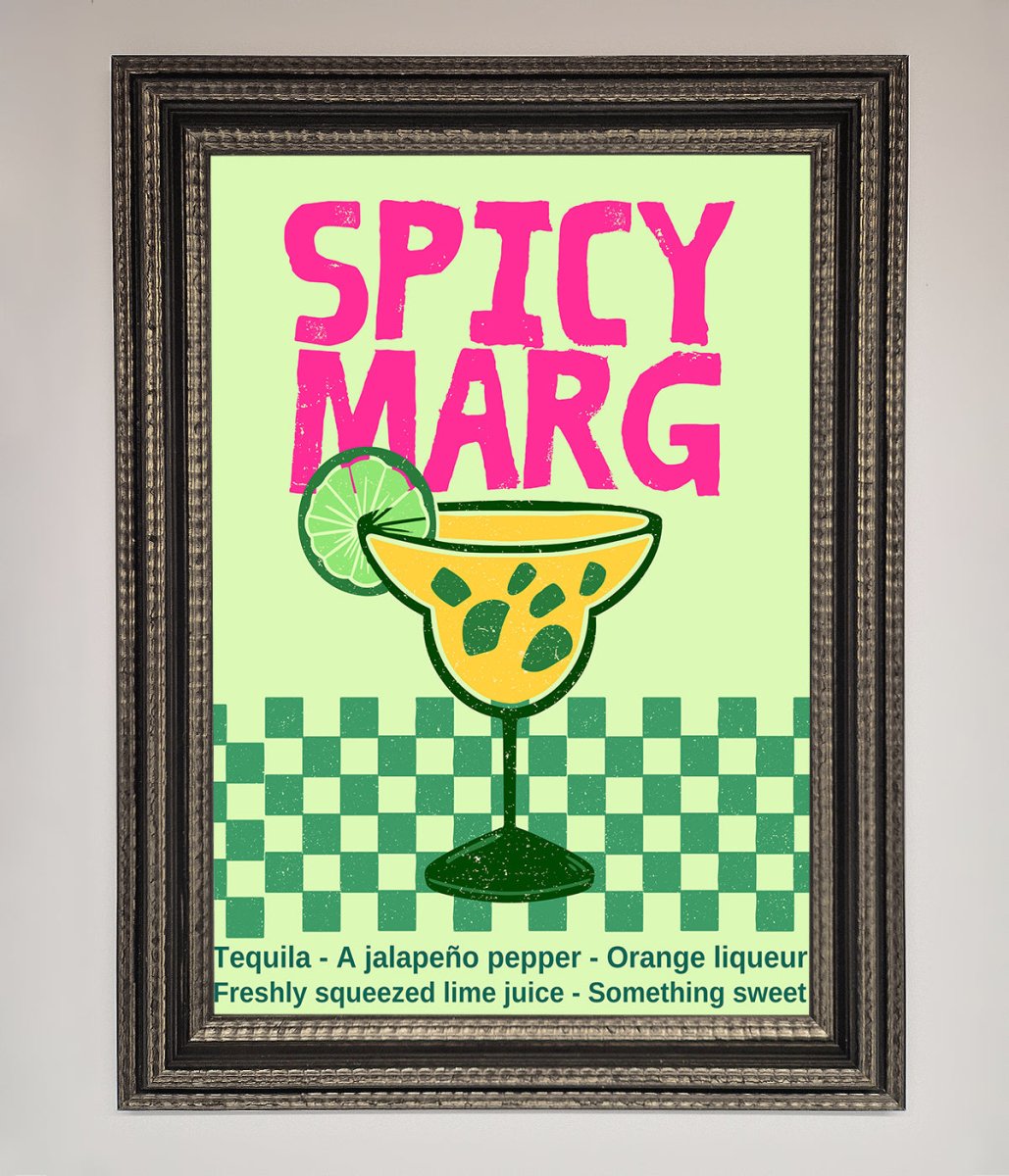 Spicy Marg Framed Poster-17