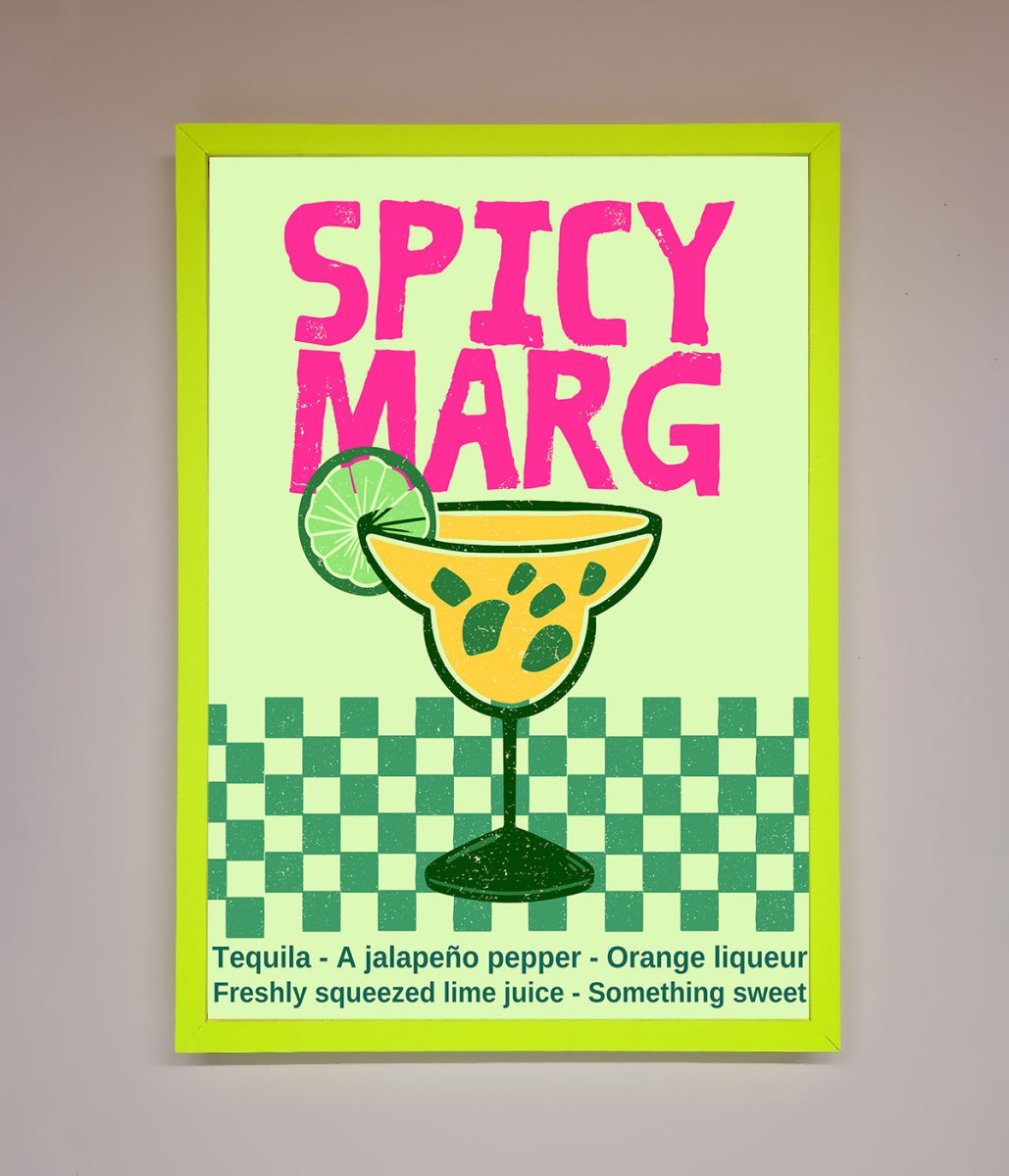 Spicy Marg Framed Poster-0