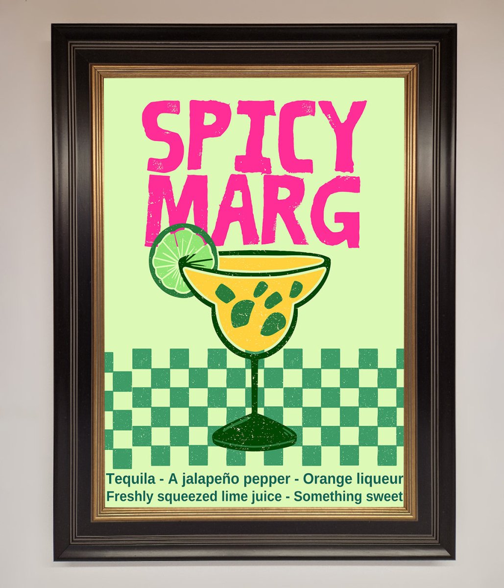Spicy Marg Framed Poster-9