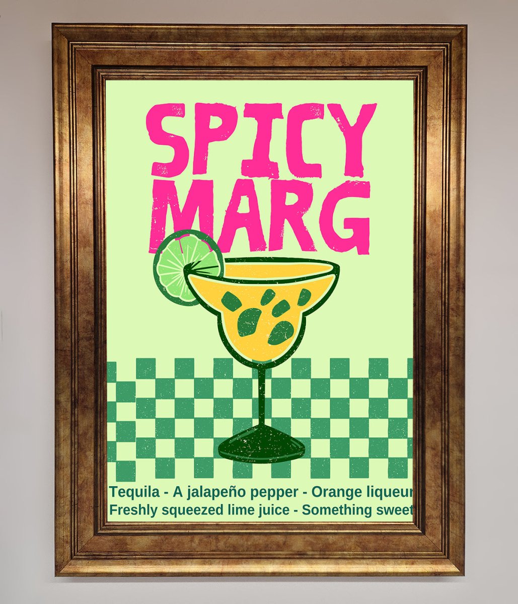 Spicy Marg Framed Poster-7