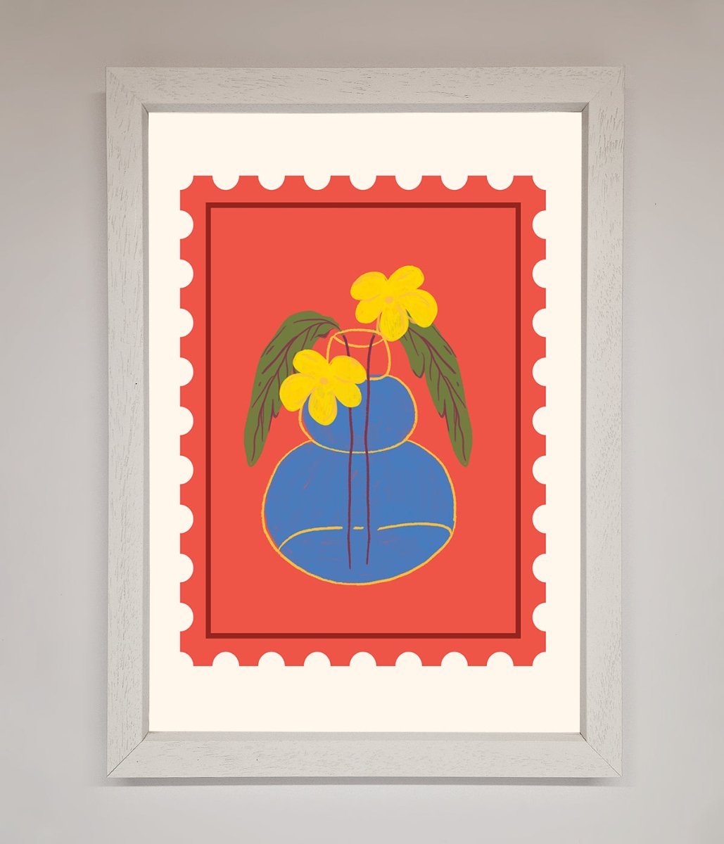 Stamp Plant Framed Wall Art-2