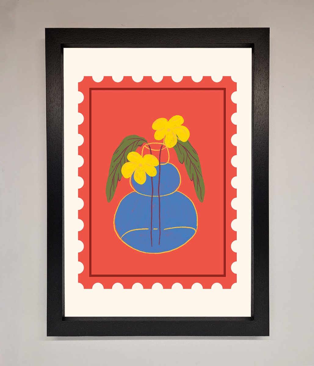 Stamp Plant Framed Wall Art-1