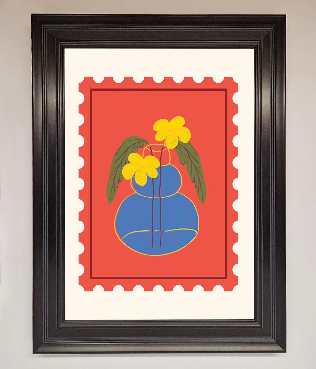 Stamp Plant Framed Wall Art-6