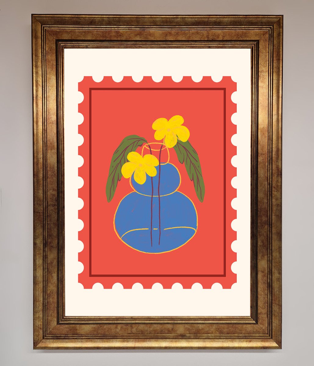 Stamp Plant Framed Wall Art-7