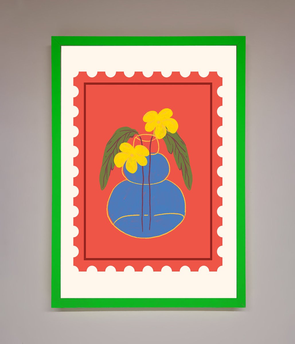 Stamp Plant Framed Wall Art-11