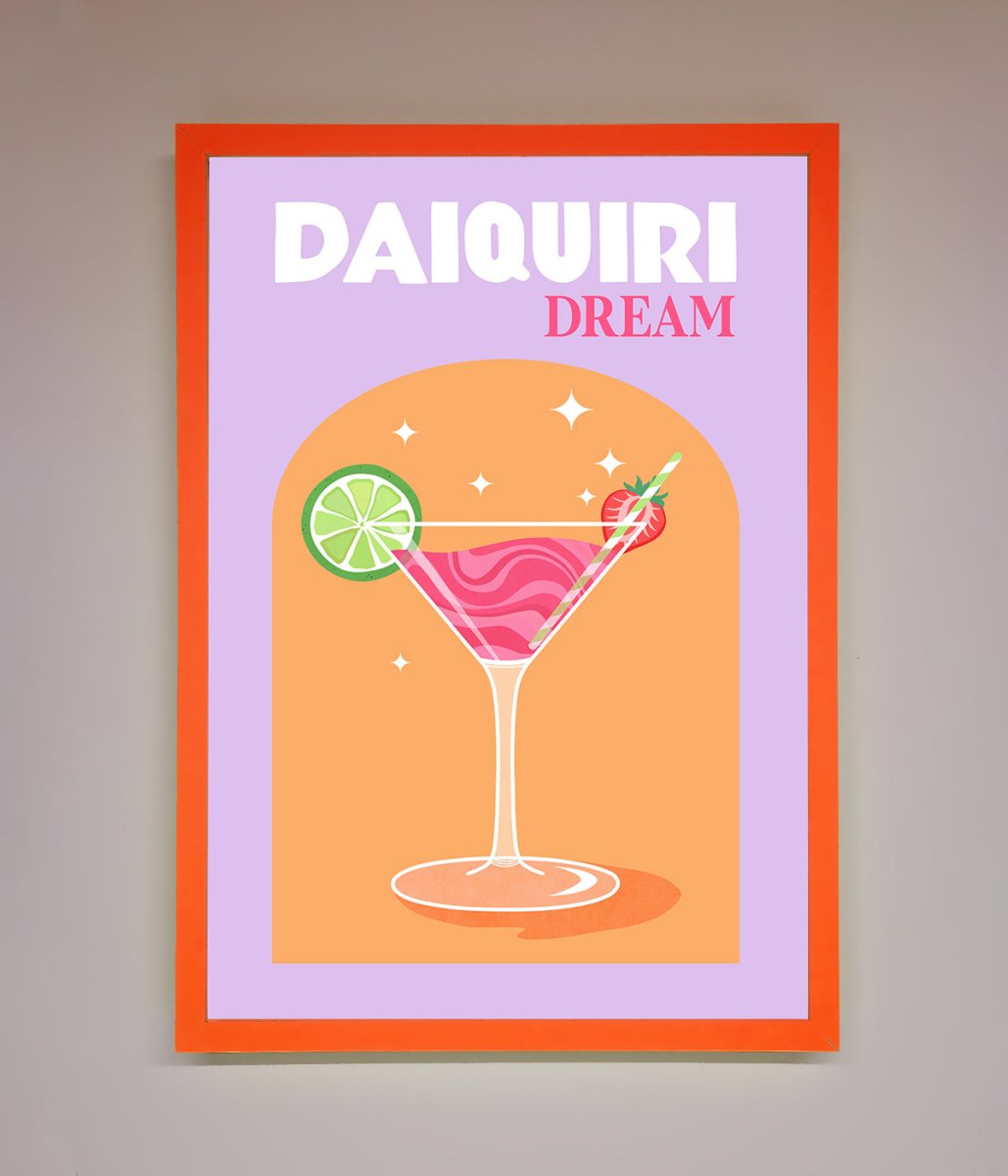 Strawberry Daiquiri Framed Print-11