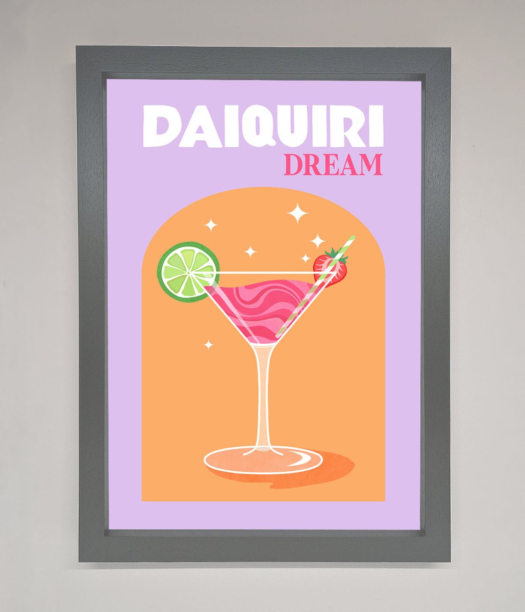 Strawberry Daiquiri Framed Print-4