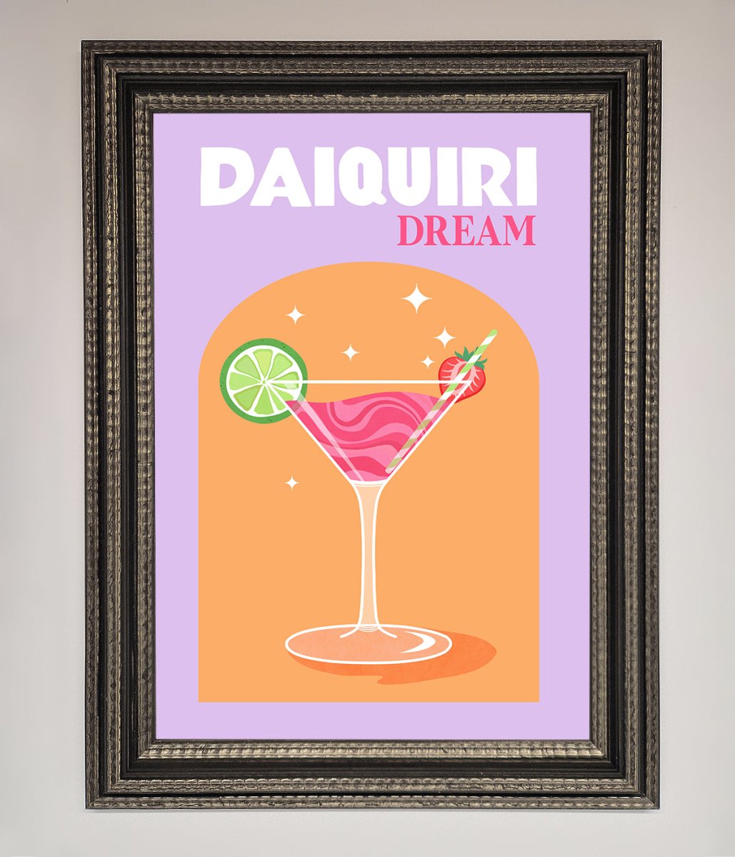 Strawberry Daiquiri Framed Print-17