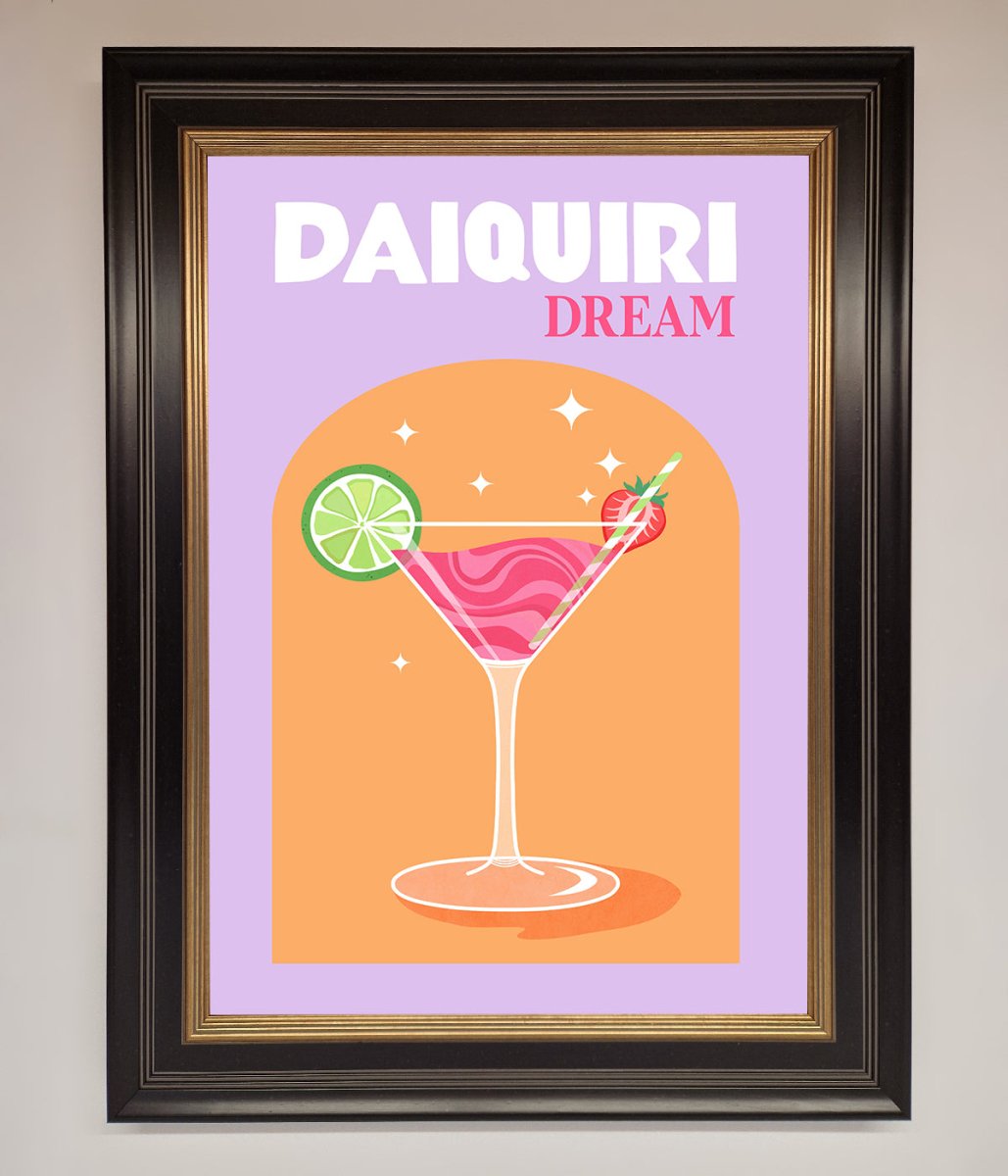 Strawberry Daiquiri Framed Print-9