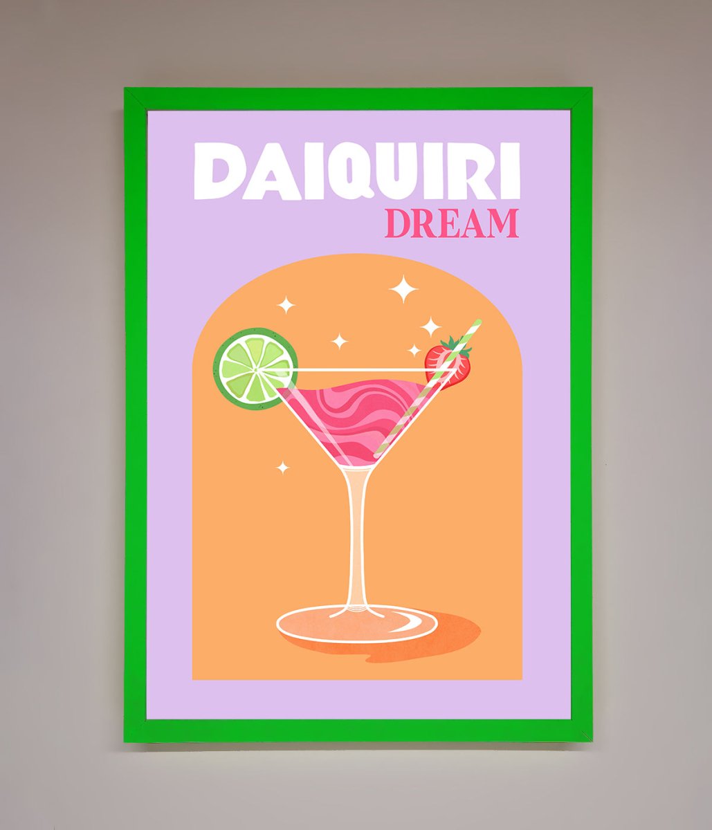 Strawberry Daiquiri Framed Print-12