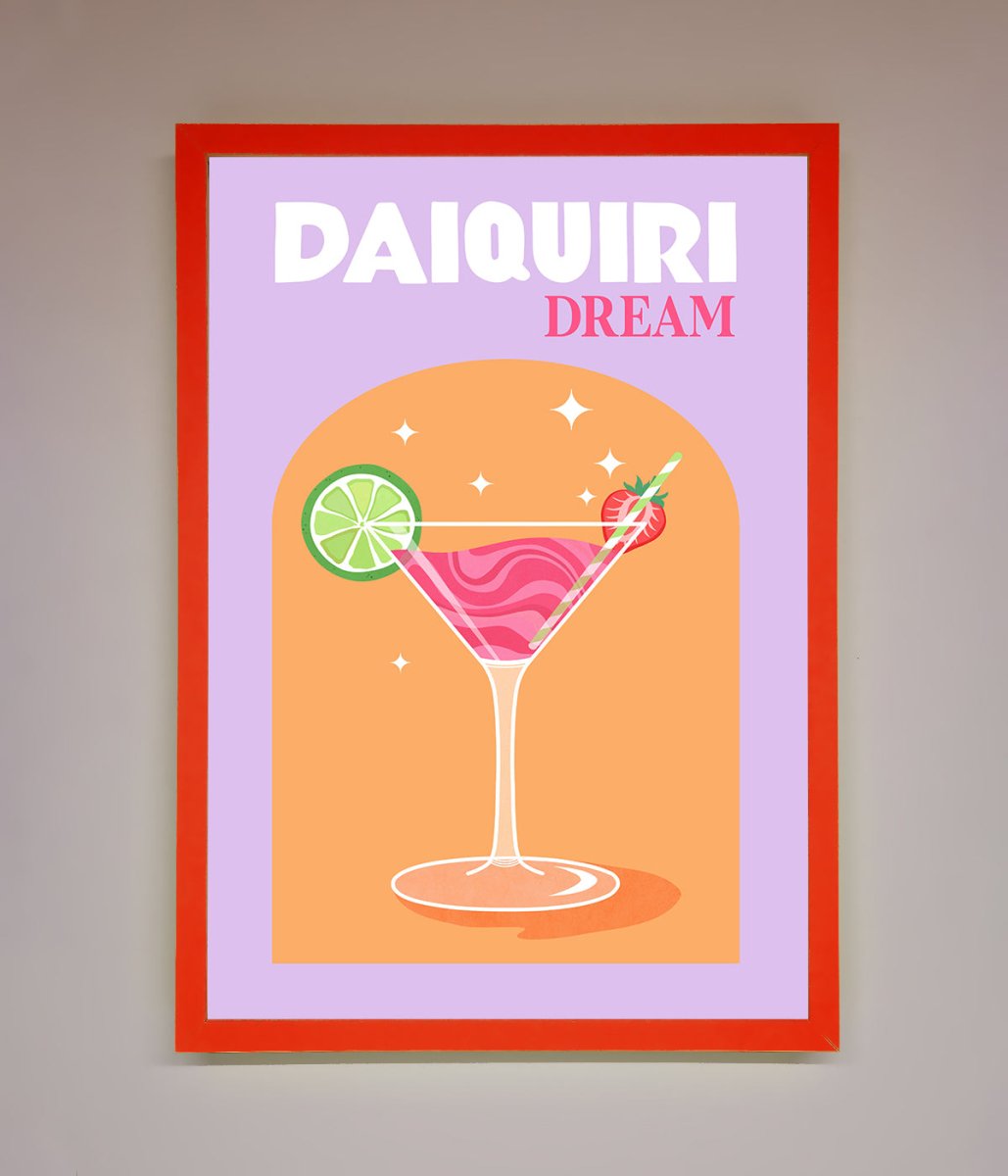 Strawberry Daiquiri Framed Print-14