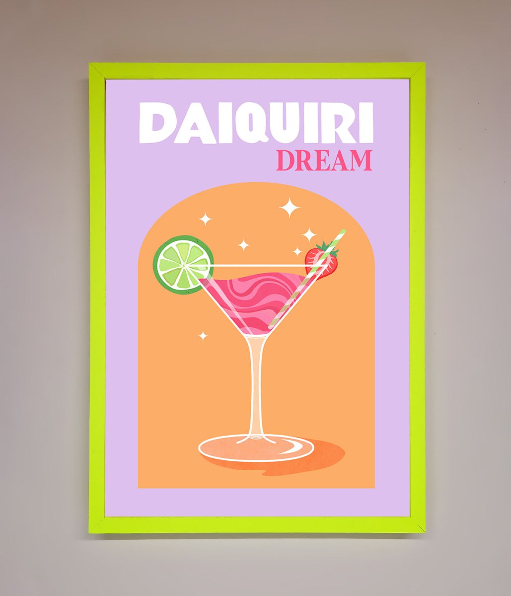 Strawberry Daiquiri Framed Print-13